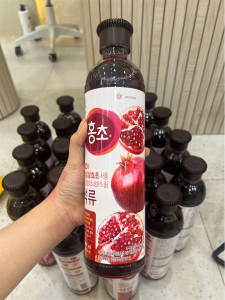 Dấm lựu Hàn Quốc 900ml