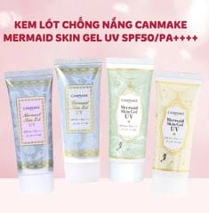 Kem lót chống nắng Canmake Mermaid Skin Gel UV SPF50+/PA++++ – Chống Nắng, Nâng Tông, Dưỡng Ẩm Hoàn Hảo