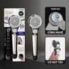 Vòi Sen Tắm Mạ Có Nút Dừng Kết Hợp Công Nghệ Trộn Khí Takagi (JSB025BM)