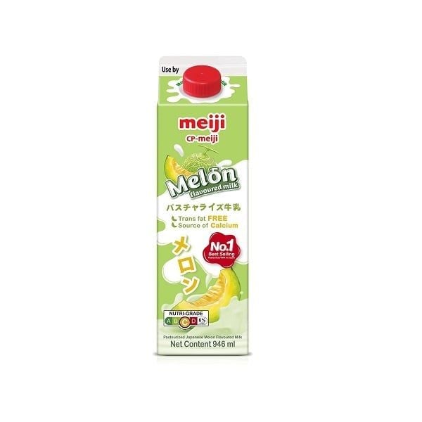 Sữa Tươi Thanh Trùng Meiji Vị Dưa Lưới 946ml – Hương Vị Mùa Hè Được Yêu Thích