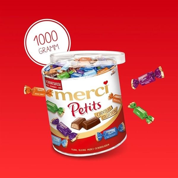 Socola Merci Petits 1kg | Socola Đức Cao Cấp Nhiều Vị