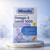 Viên Uống Omega 3 Dầu Hạt Lanh Mivolis Omega-3 Leinöl 1000 Của Đức – Bổ Sung Omega 3 Thực Vật Cho Sức Khỏe Tim Mạch