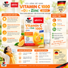 Viên Uống Doppelherz Aktiv Vitamin C 1000 + D3 + Zinc Depot 30 Viên – Tăng Cường Miễn Dịch, Bổ Sung Vitamin C Đức