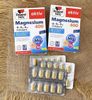 Viên uống Doppelherz Magnesium 400 & vitamin nhóm B - Giảm chuột rút, giảm mệt mỏi, hỗ trợ cơ bắp và thần kinh.