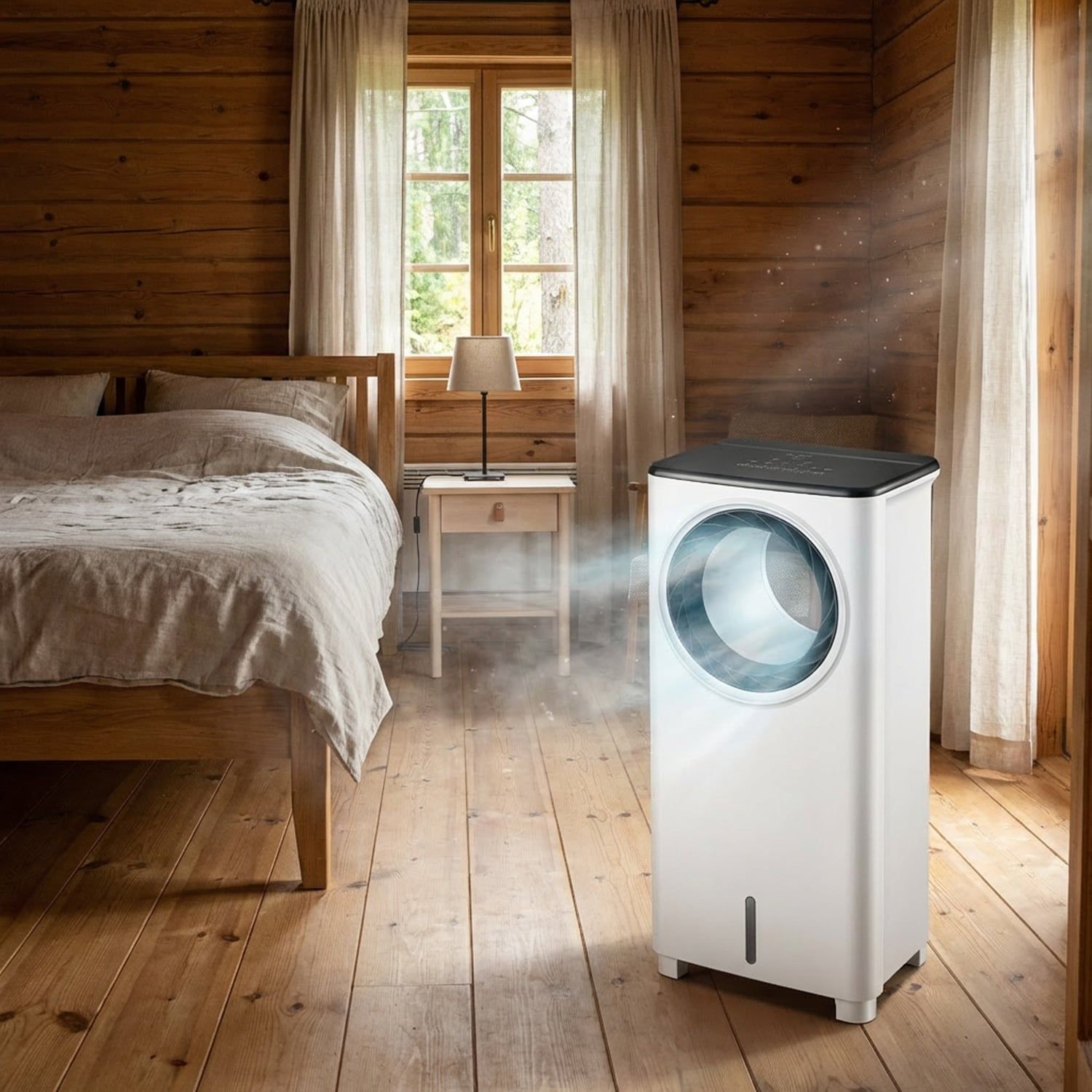 Quạt làm mát hơi nước kèm lọc không khí Unold Fresh 86990