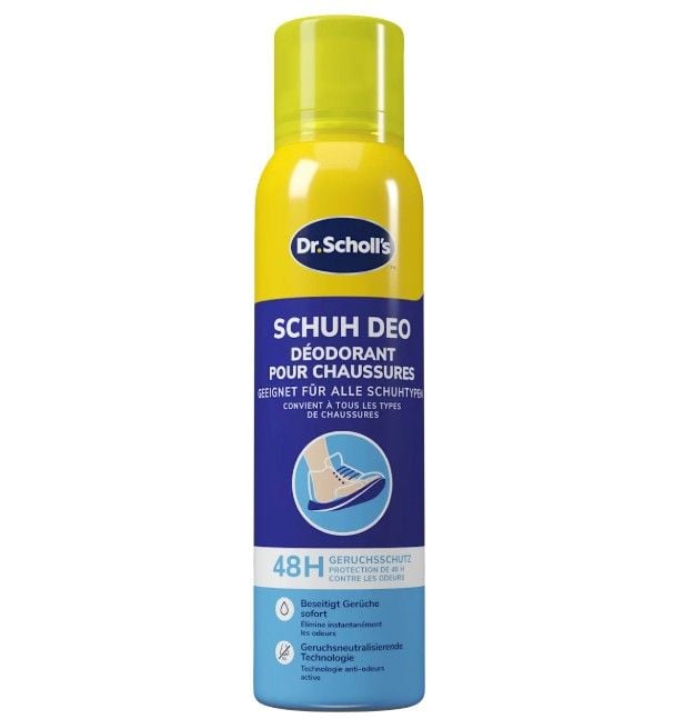 Xịt khử mùi chân Scholl Fuß Deo Spray Fresh Step Extra Frisch 150 ml