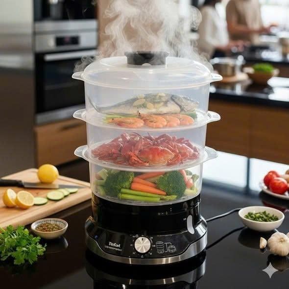 Nồi hấp 3 tầng Tefal VC2048