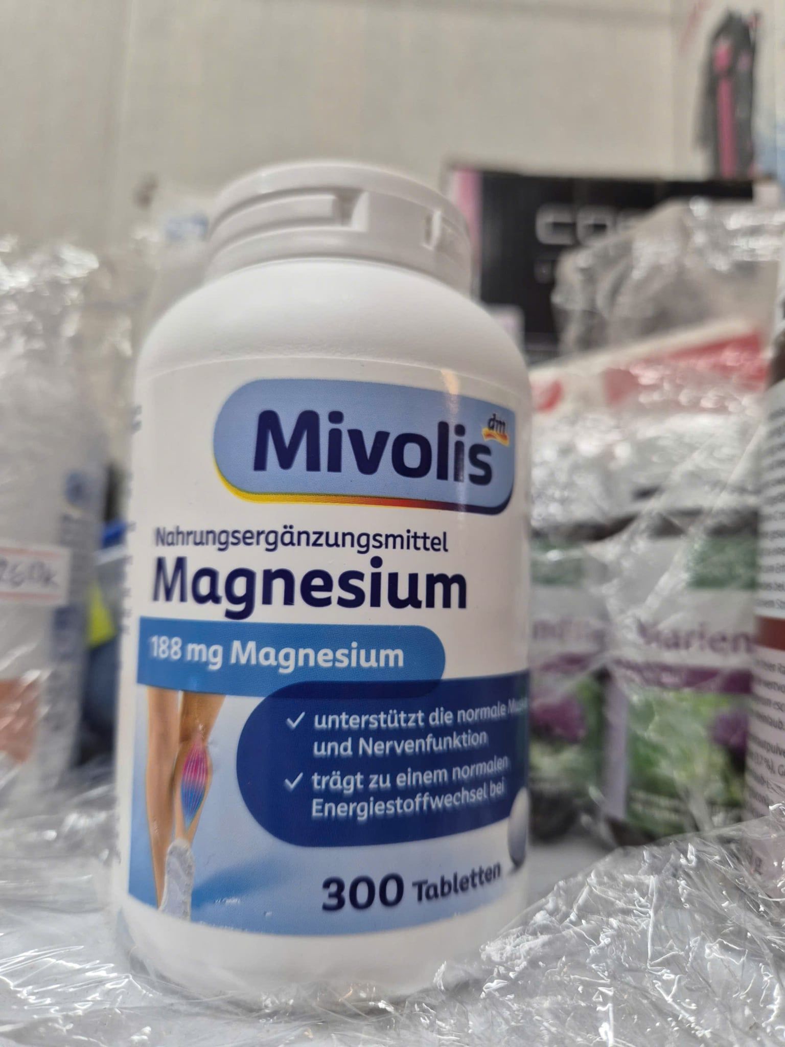 Viên Uống Magie Mivolis 300 Viên – Hỗ Trợ Cơ Bắp, Thần Kinh