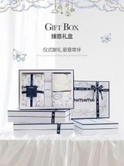 Set quà tặng Domiamia (chăn + khăn tắm + khăn tay) (Pre order)