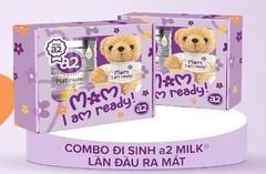 Set quà đi sinh A2 platinum (gấu A2+ A2 platinum số 1 400g)