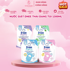 Nước giặt Dnee Thái dạng túi 1300ml
