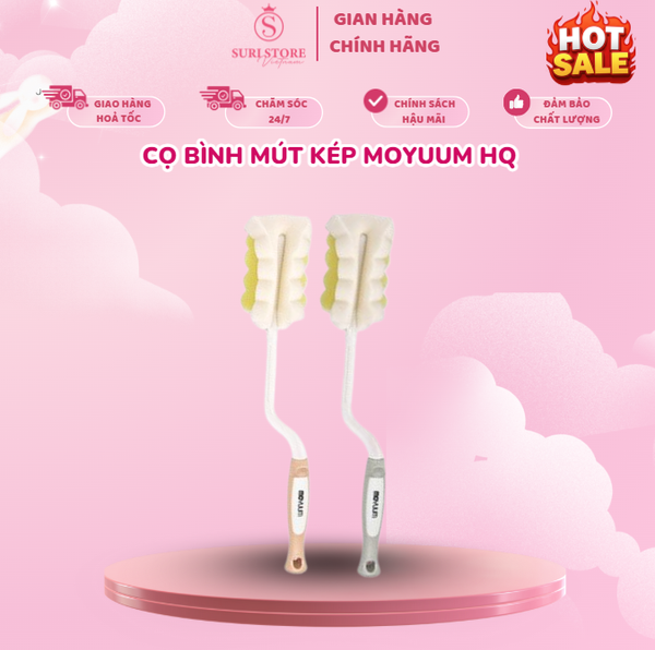 Cọ bình mút kép Moyuum HQ – Suri Store