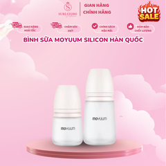 Bình sữa Moyuum Silicon Hàn Quốc