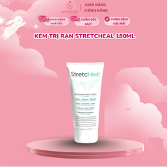 Kem trị rạn StretcHeal 180ml giúp ngăn ngừa cải thiện vết rạn (Tuýp)