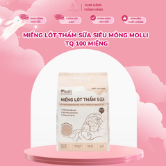 Miếng lót thấm sữa siêu mỏng Molli TQ 100 miếng