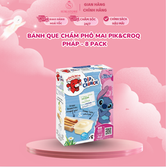 Bánh que chấm phô mai Pik&Croq Pháp 8 pack