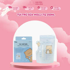 Túi trữ sữa Molli TQ 250ml