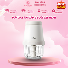 Máy xay ăn dặm 8 lưỡi 0.3L Bear