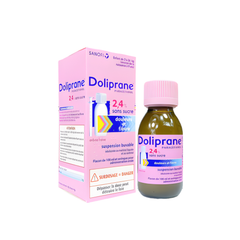 Siro hạ sốt Doliprane Pháp 2,4% - 100ml