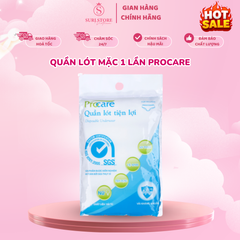 Quần lót mặc 1 lần Procare
