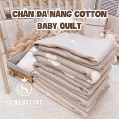 Chăn đa năng cotton Baby Quilt  size 100*110cm
