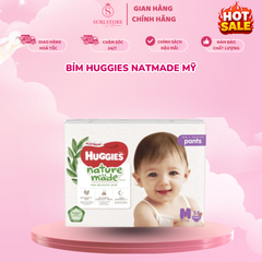 Bỉm Huggies natmade Mỹ
