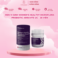 Men vi sinh Women's Healthy Microflora Probiotic Arravite Úc - 30 viên