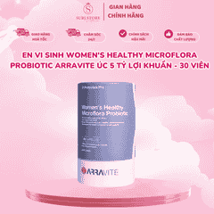 Men vi sinh Women's Healthy Microflora Probiotic Arravite Úc 5 tỷ lợi khuẩn - 30 viên
