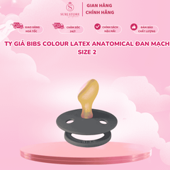 Ty giả Bibs Colour Latex Anatomical Đan Mạch Size 2