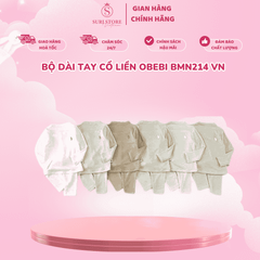 Bộ Dài Tay Cổ Liền Obebi BMN214 VN