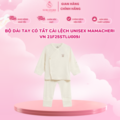 Bộ dài tay có tất cài lệch unisex Mamacheri VN 21F25STLU009J
