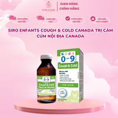 Siro Enfants Cough & Cold Canada trị cảm cúm nội địa Canada