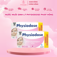 Nước muối sinh lý Physiodose Pháp hồng