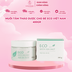 Muối tắm thảo dược cho bé Eco Việt Nam  - 400gr