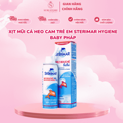 Xịt mũi cá heo cam trẻ em Sterimar Hygiene Baby Pháp