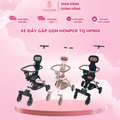 Xe đẩy gấp gọn Honper TQ HP808 - Lựa Chọn Hoàn Hảo Cho Mẹ Và Bé Khi Đi Dạo, Du Lịch