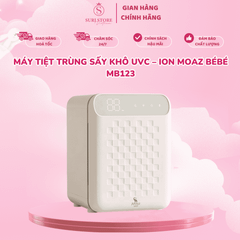 Máy tiệt trùng sấy khô UVC – ION Moaz BéBé MB123