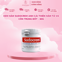 Kem hăm Sudocrem Anh cải thiện hăm tã và côn trùng đốt - 60g