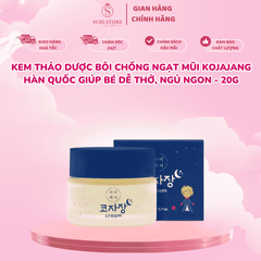 Kem thảo dược bôi chống ngạt mũi Kojajang Hàn Quốc giúp bé dễ thở, ngủ ngon - 20g