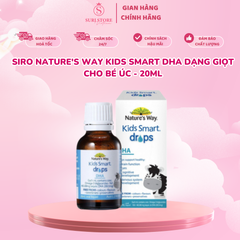 Siro Nature's Way Kids Smart DHA dạng giọt cho bé Úc - 20ml
