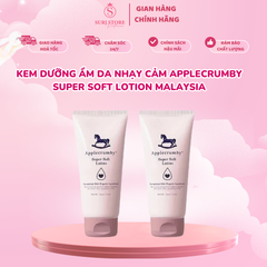 Kem dưỡng ẩm da nhạy cảm Applecrumby Super Soft Lotion Malaysia