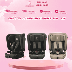 Ghế ô tô Volden Kid Airvoice  15m - 12y - Định Nghĩa Sự An Toàn Và Tiện Nghi Công Nghệ