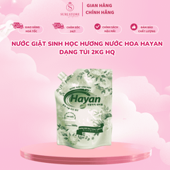 Nước giặt sinh học hương nước hoa Hayan dạng túi 2KG HQ