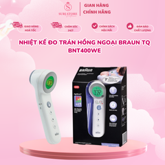 Nhiệt kế đo trán hồng ngoại Braun TQ BNT400WE