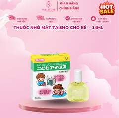 Thuốc nhỏ mắt Taisho  cho bé  - 14ml - 30/11/2025