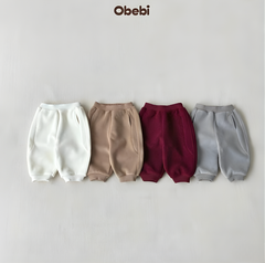 Quần nỉ lông dáng bom gấu Q240 Obebi VN