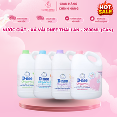 Nước giặt - xả vải Dnee Thái Lan - 2800ml (Can)
