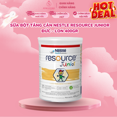 Sữa bột tăng cân Nestle Resource Junior Đức - Lon 400gr