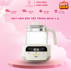 Máy hâm sữa tiệt trùng Bear 1,3L WW5H12N