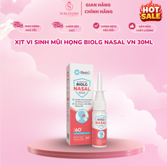 Xịt vi sinh mũi họng BioLG Nasal VN 30ml